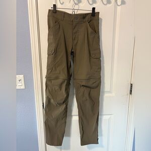 Kuhl Renegade Stealth Convertible Cargo Zip Off Pants Mens 30x32